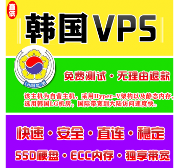 韩国VPS机房4096M国外，全能搜索引擎